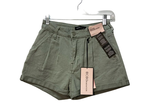 Size 5 BCBG Green Brand New Denim Ladies Shorts