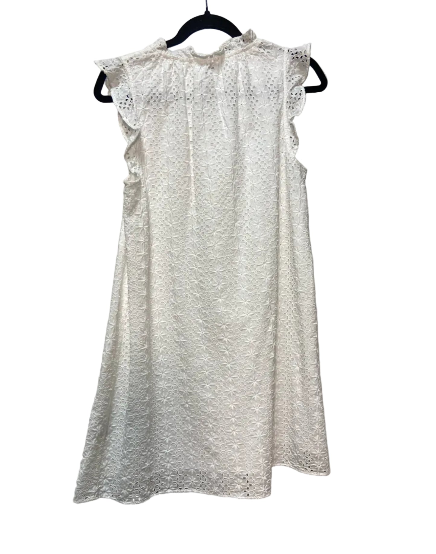 Size S White Eyelet Ladies Dress