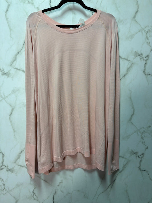 Size 18 Lululemon Pink Ladies Top