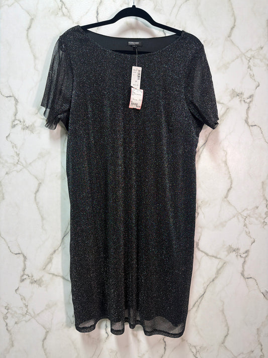 Size 2X Reitmans Silver Black Brand New Ladies Dress