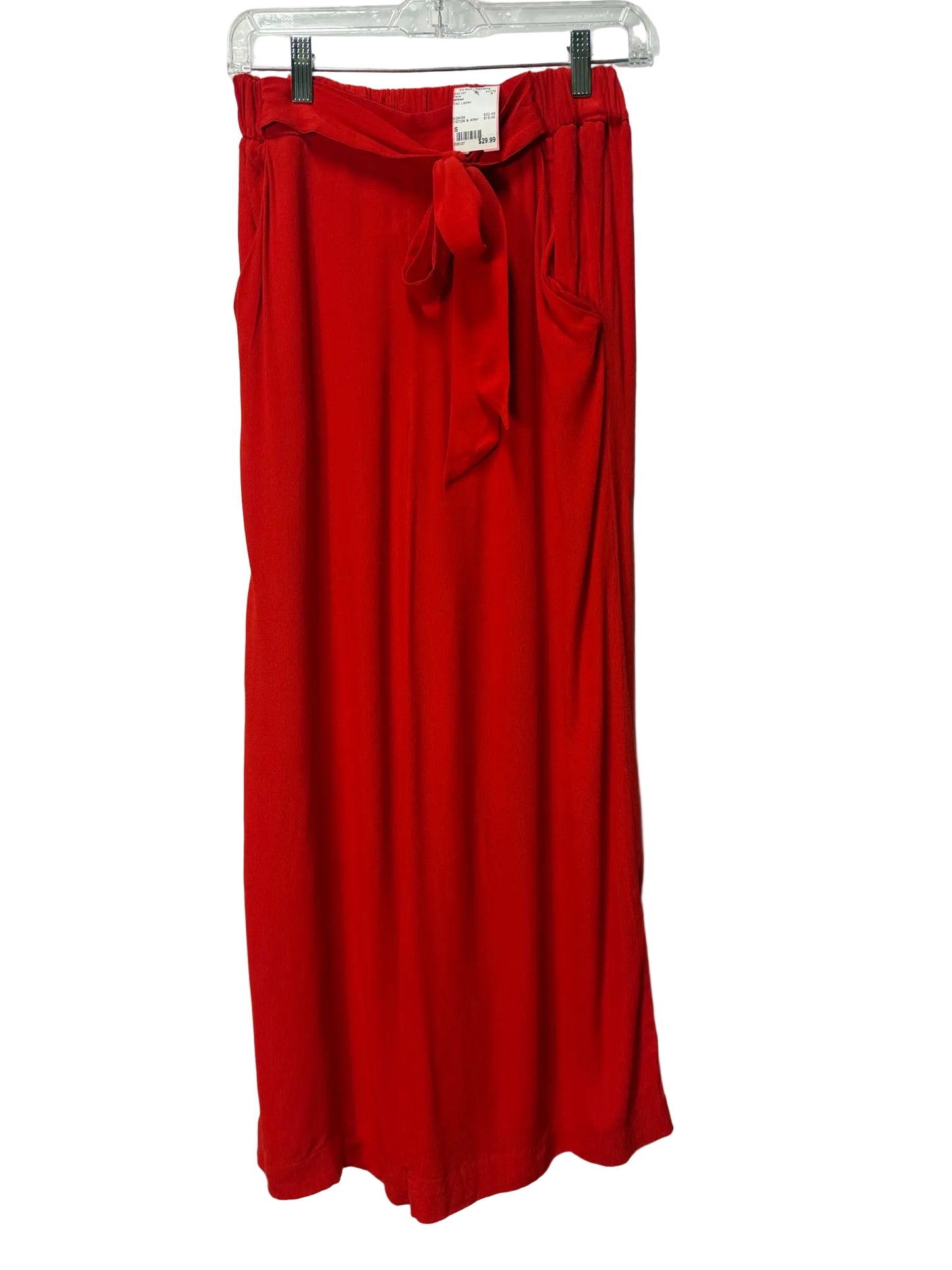 Size S Wilfred Red Ladies Pants