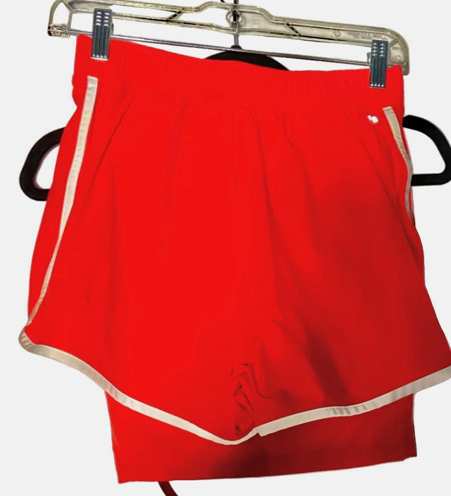 Size S Abercrombie Red White Ladies 2PC Top & Pants