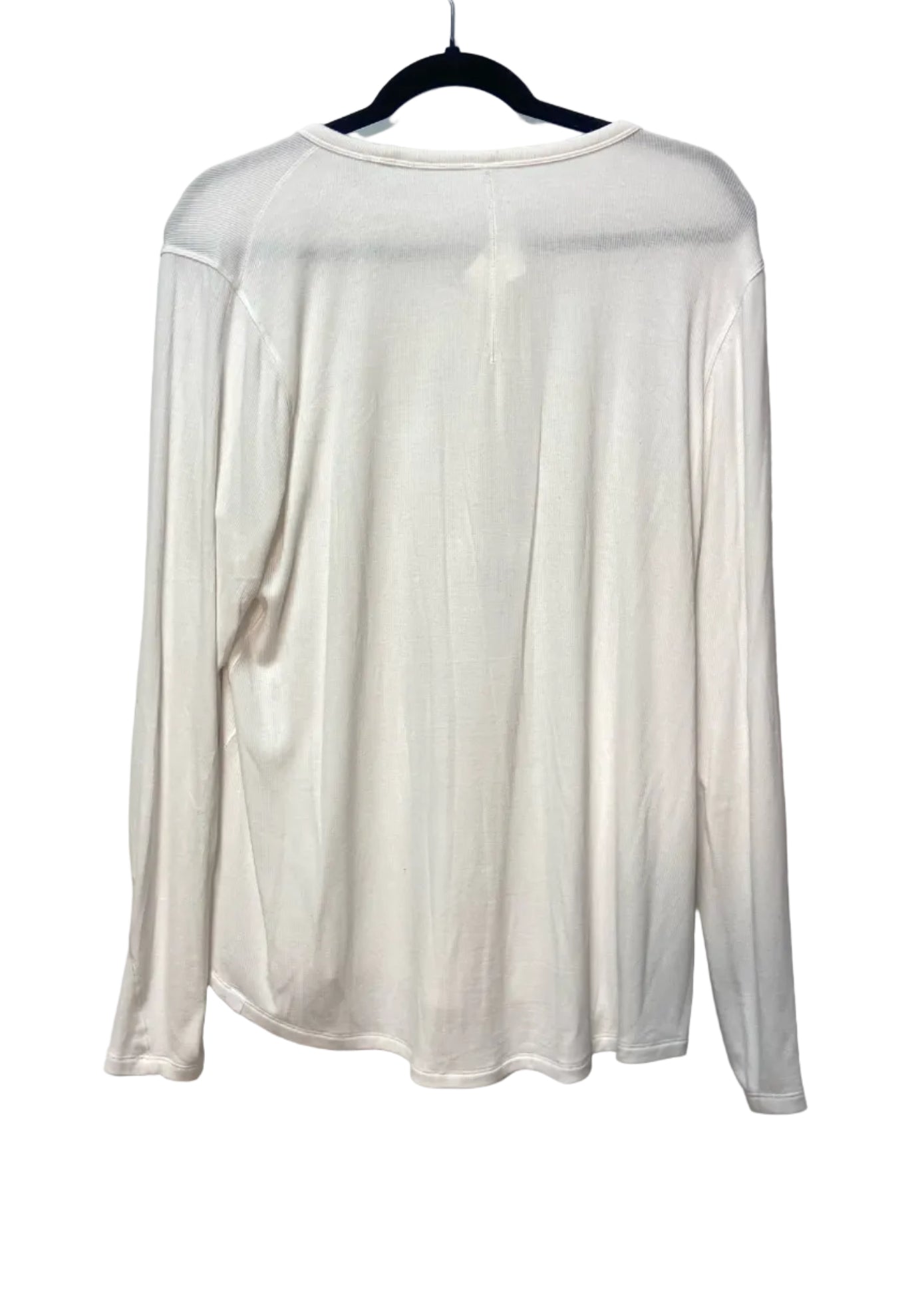 Size L Lululemon White Ladies Shirt