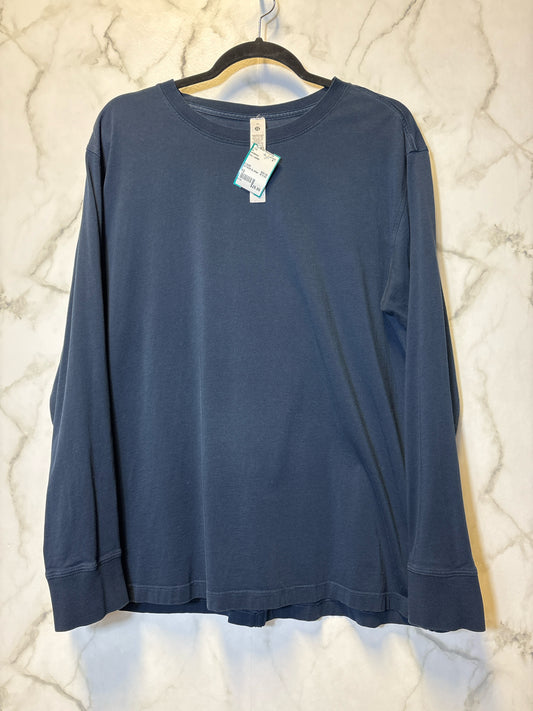 Size 10 Lululemon Navy Ladies Top