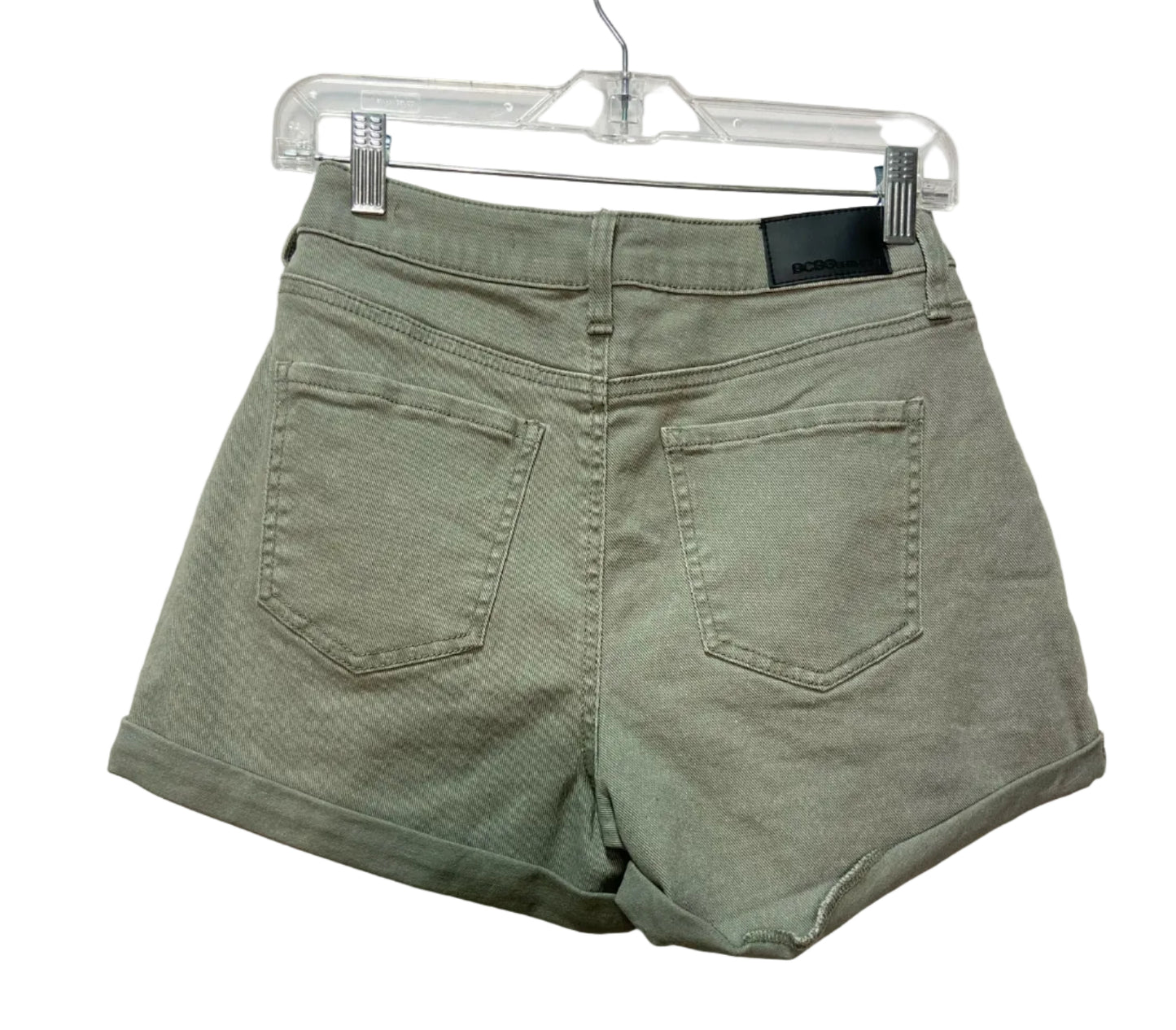 Size 5 BCBG Green Brand New Denim Ladies Shorts