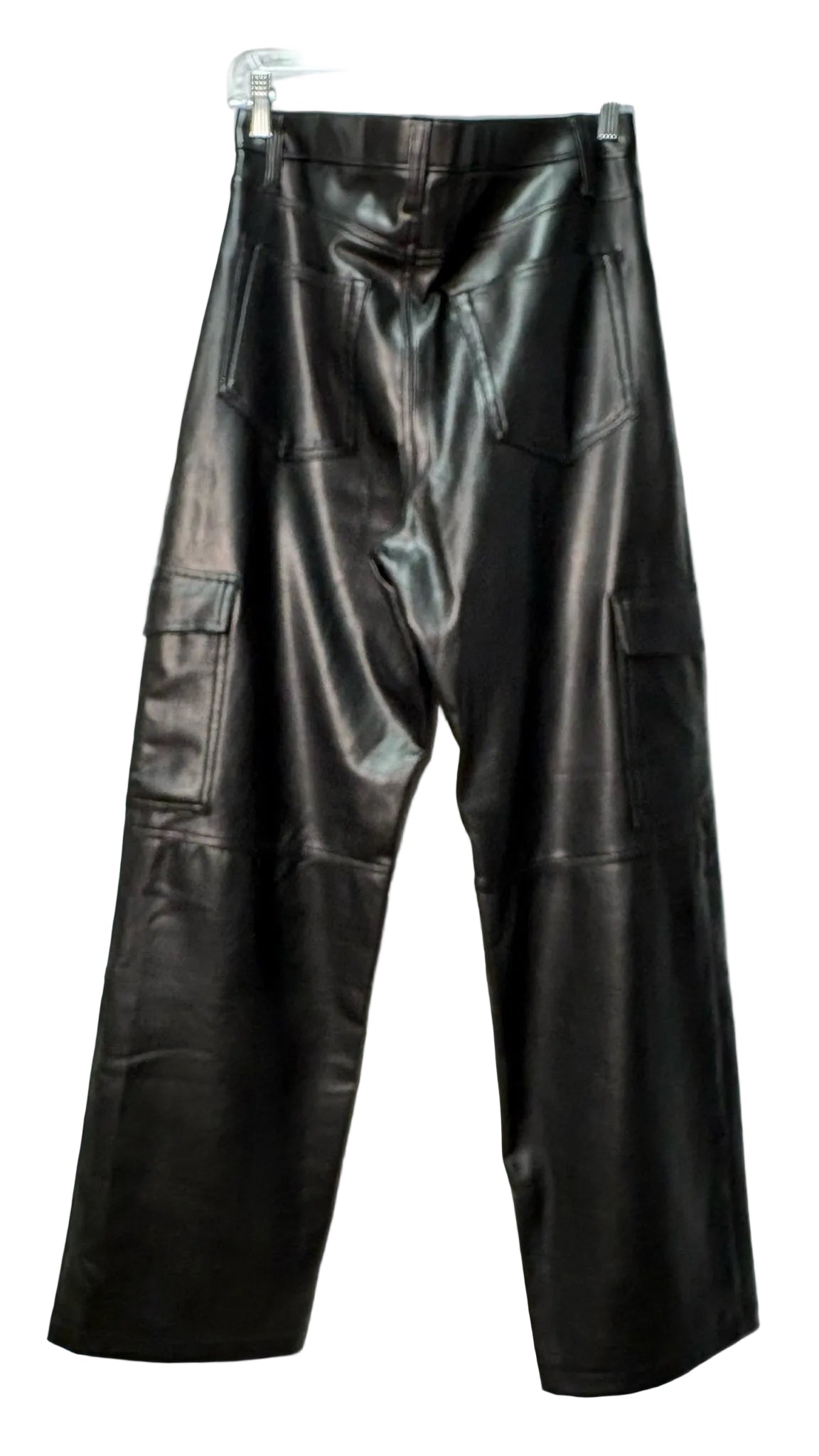 Size 12 Abercrombie Black Vegan Leather Ladies Pants