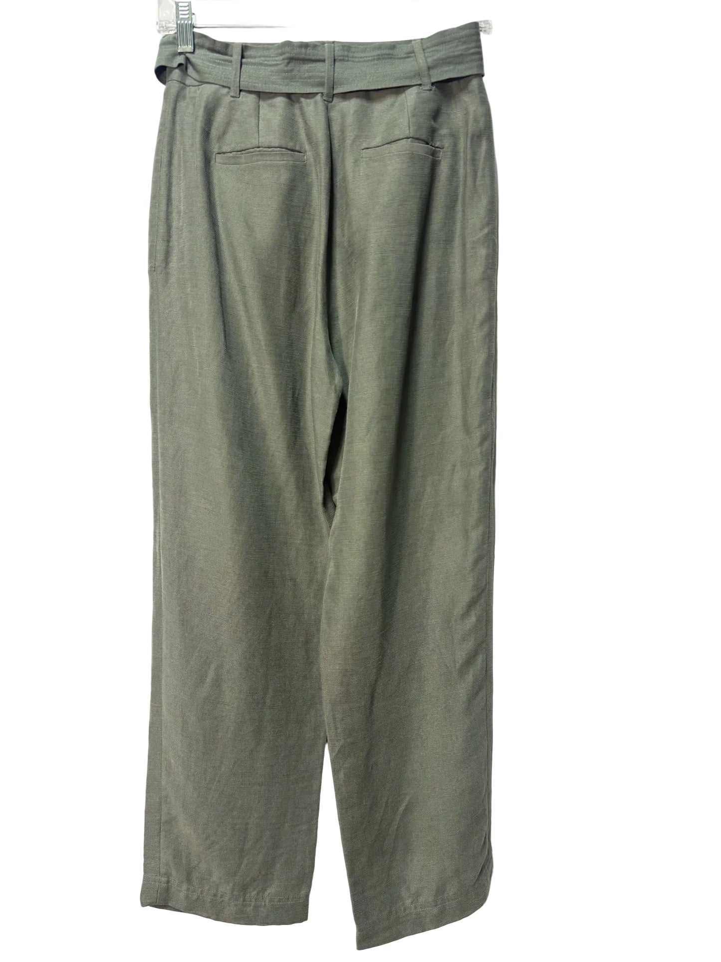 Size 2 Wilfred Green Linen Ladies Pants