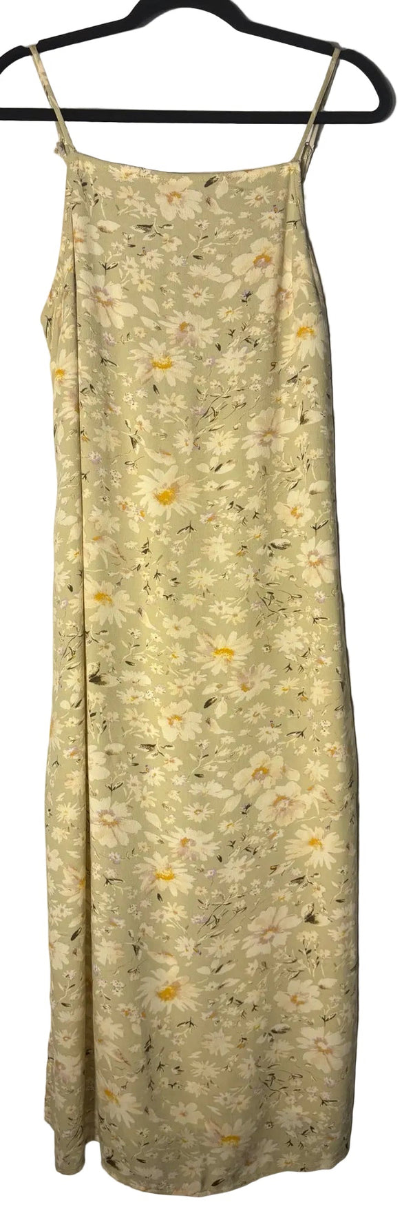 Size L American Eagle sage Cream Floral Ladies Dress