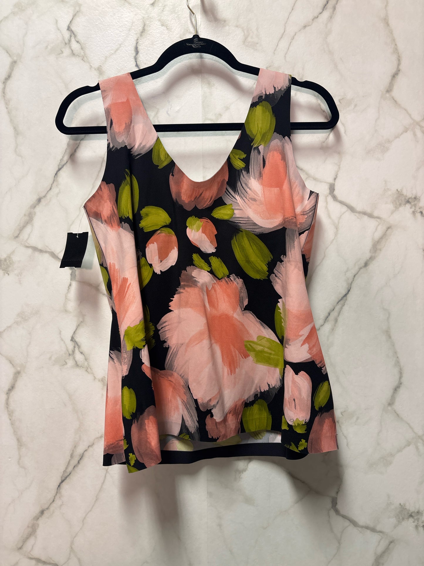 Size XXL Knix Black Pink Floral Ladies Top