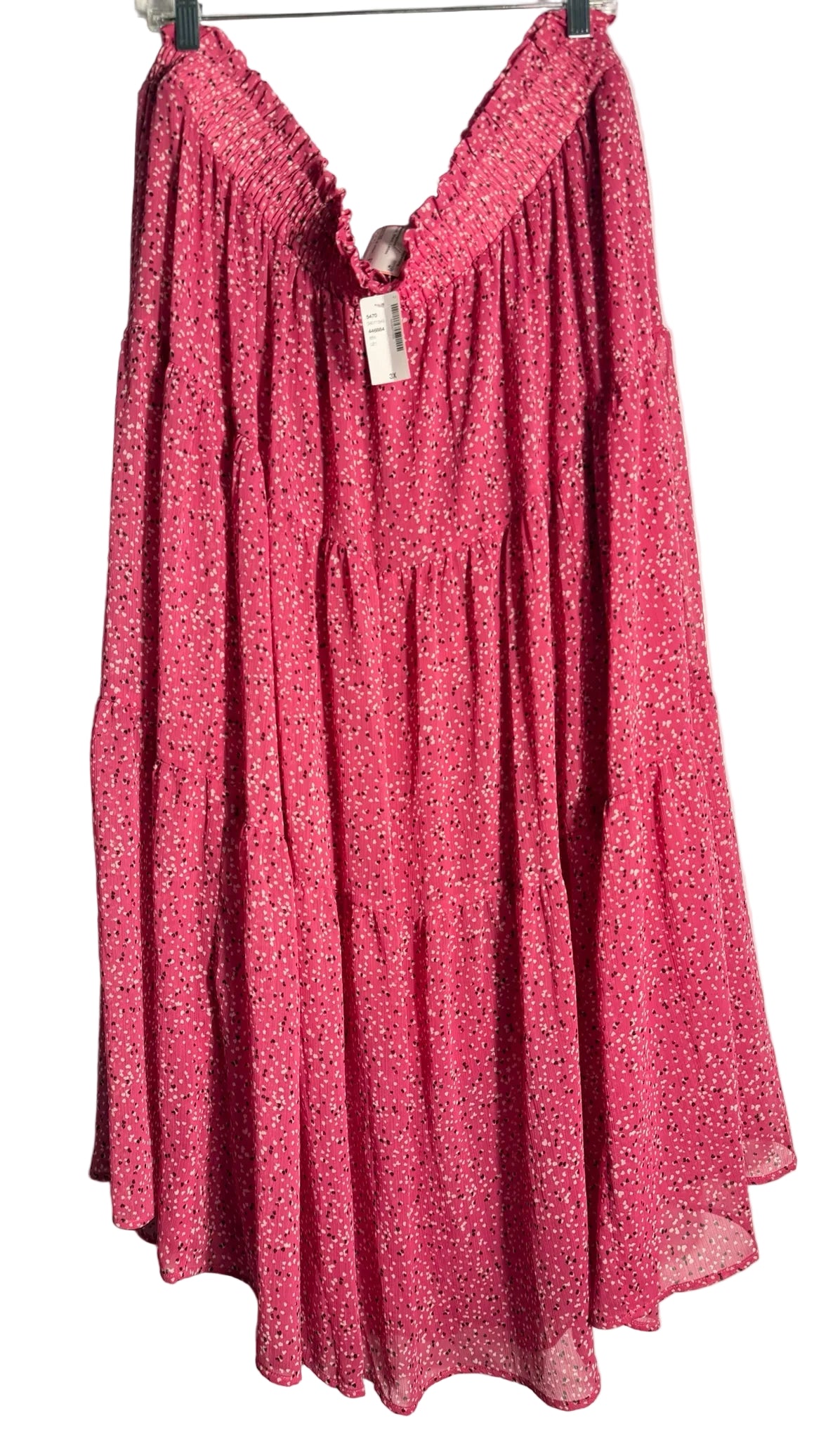 Size XXXL Penningtons Pink Black Ladies Skirt