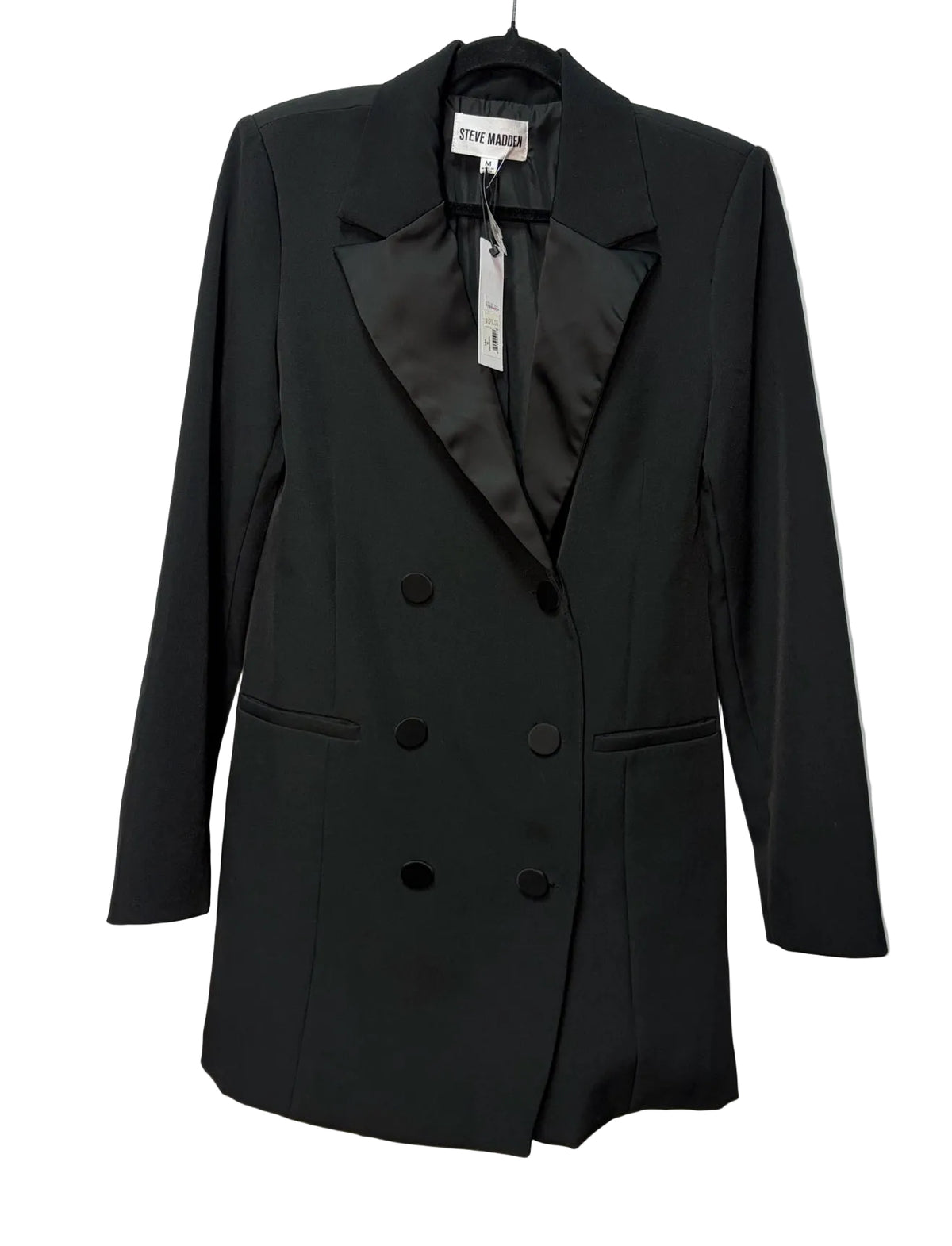 Size M Steve Madden Black Brand New Ladies Blazer