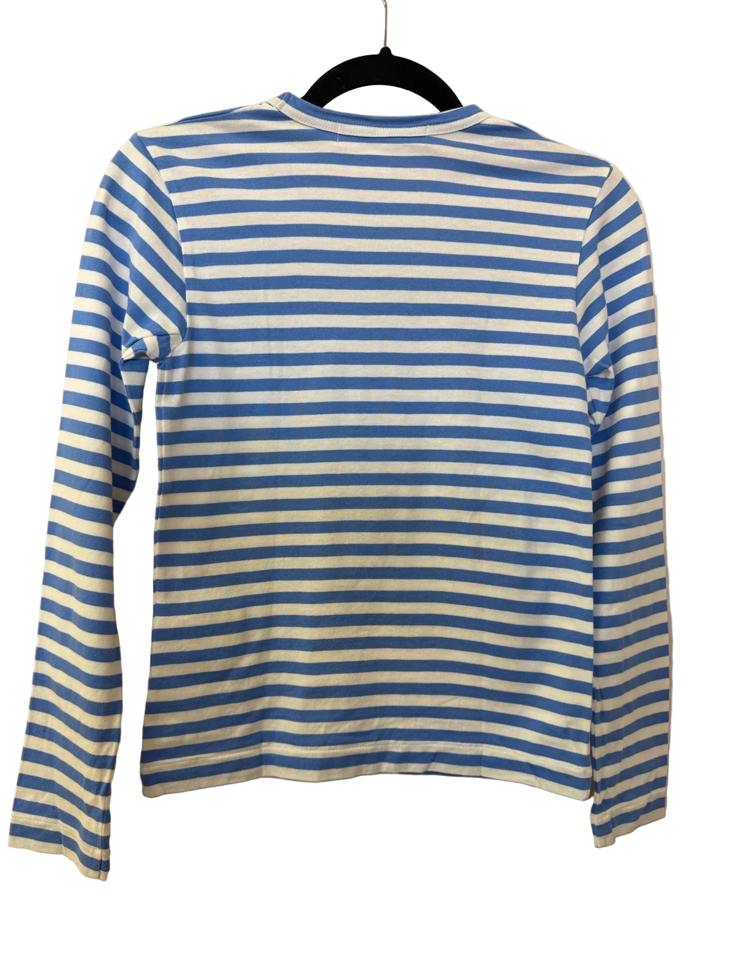 Size Blue White Stripe Ladies Top
