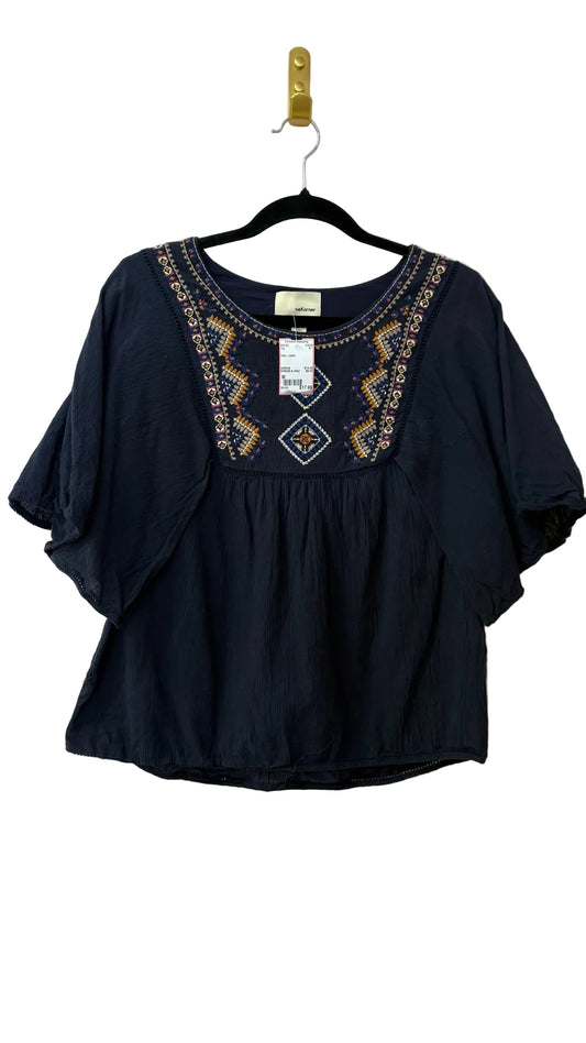 Size M Navy Ladies Top