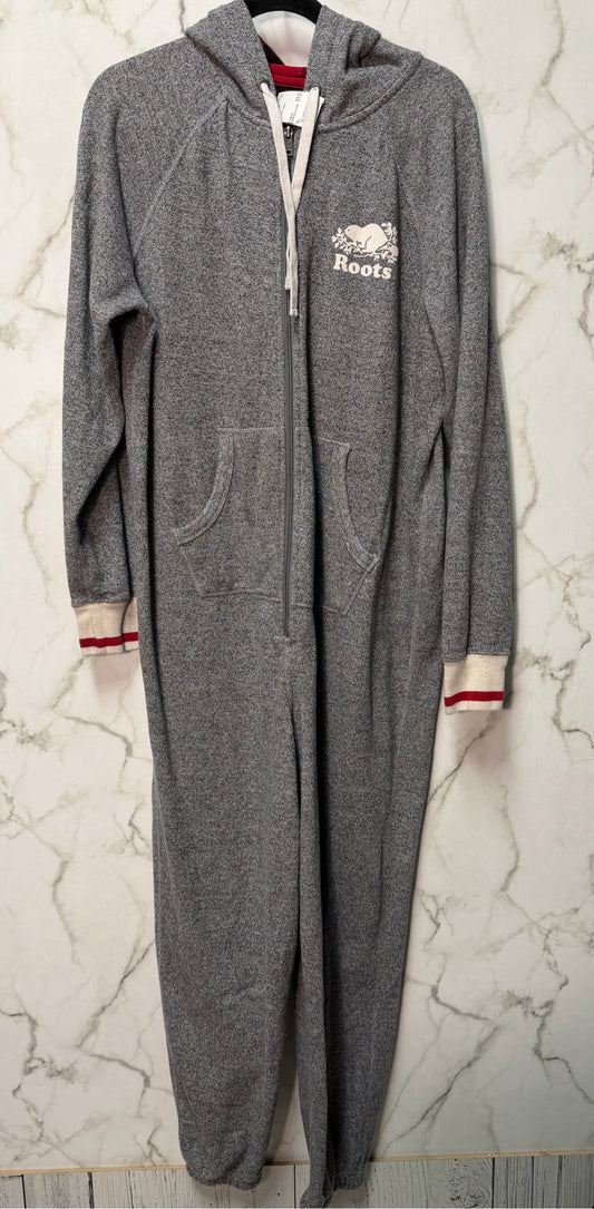 Size XL Roots Grey Red Ladies Romper