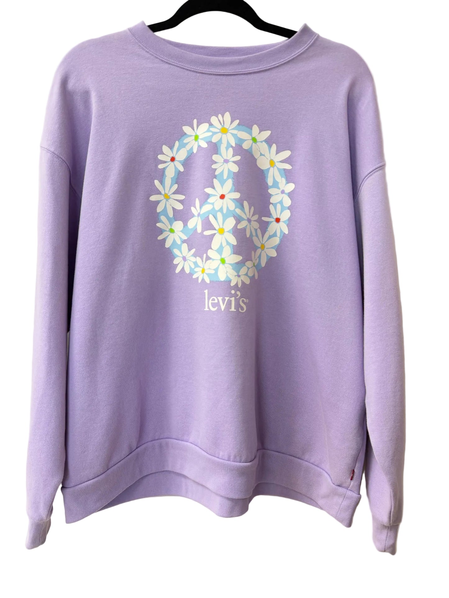 Size XL Levis Purple Floral Ladies Top
