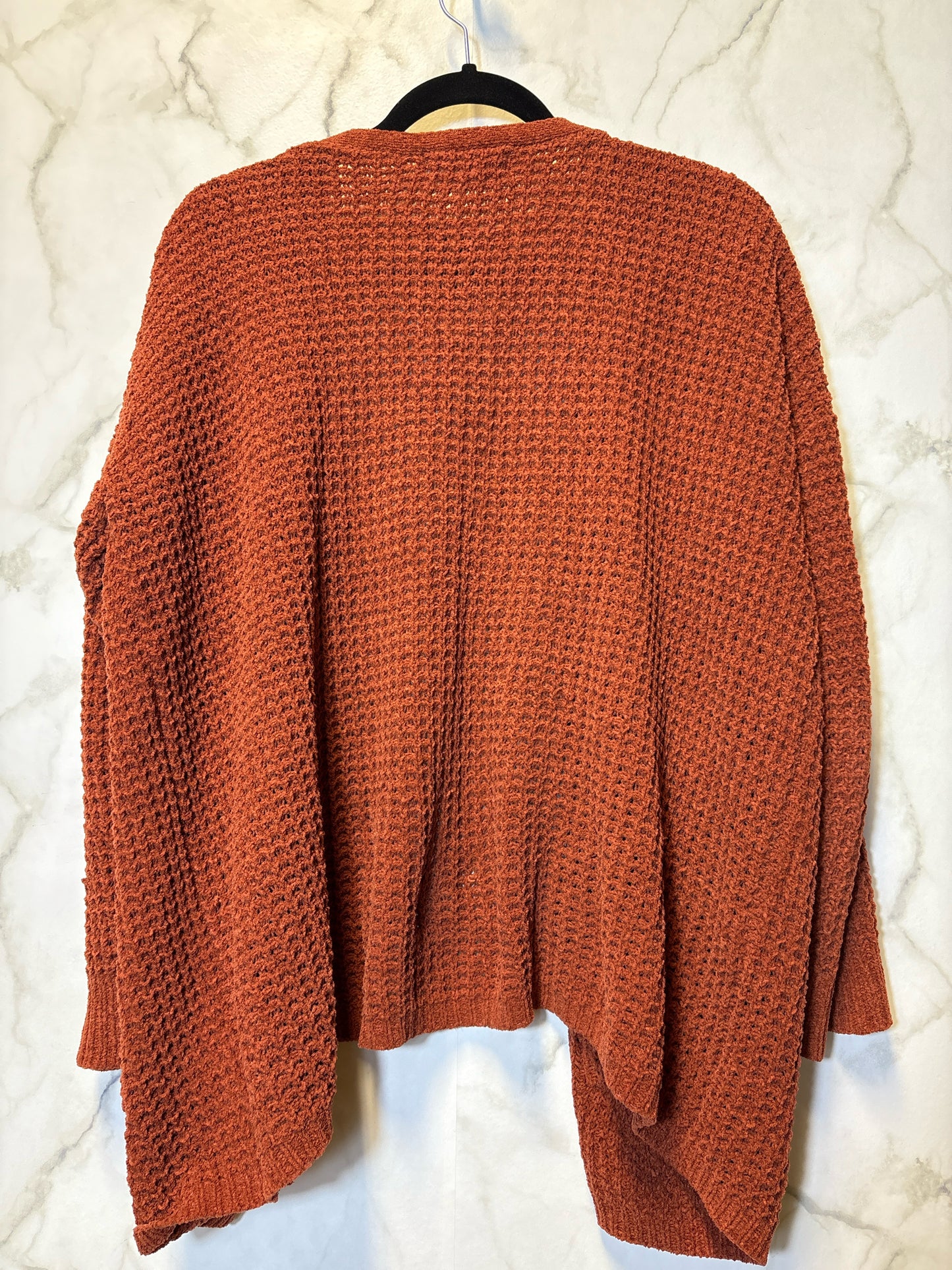 Size L Pink Rose Rust Ladies Cardi