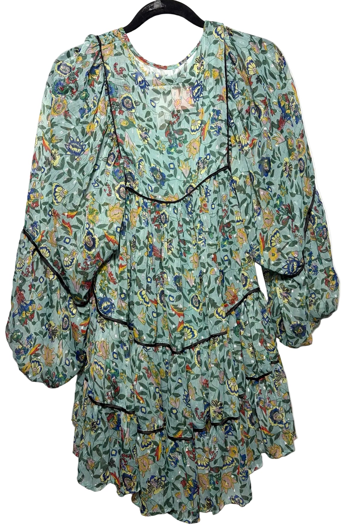 Size XS Free People Turquoise Floral Brand New Ladies Dress