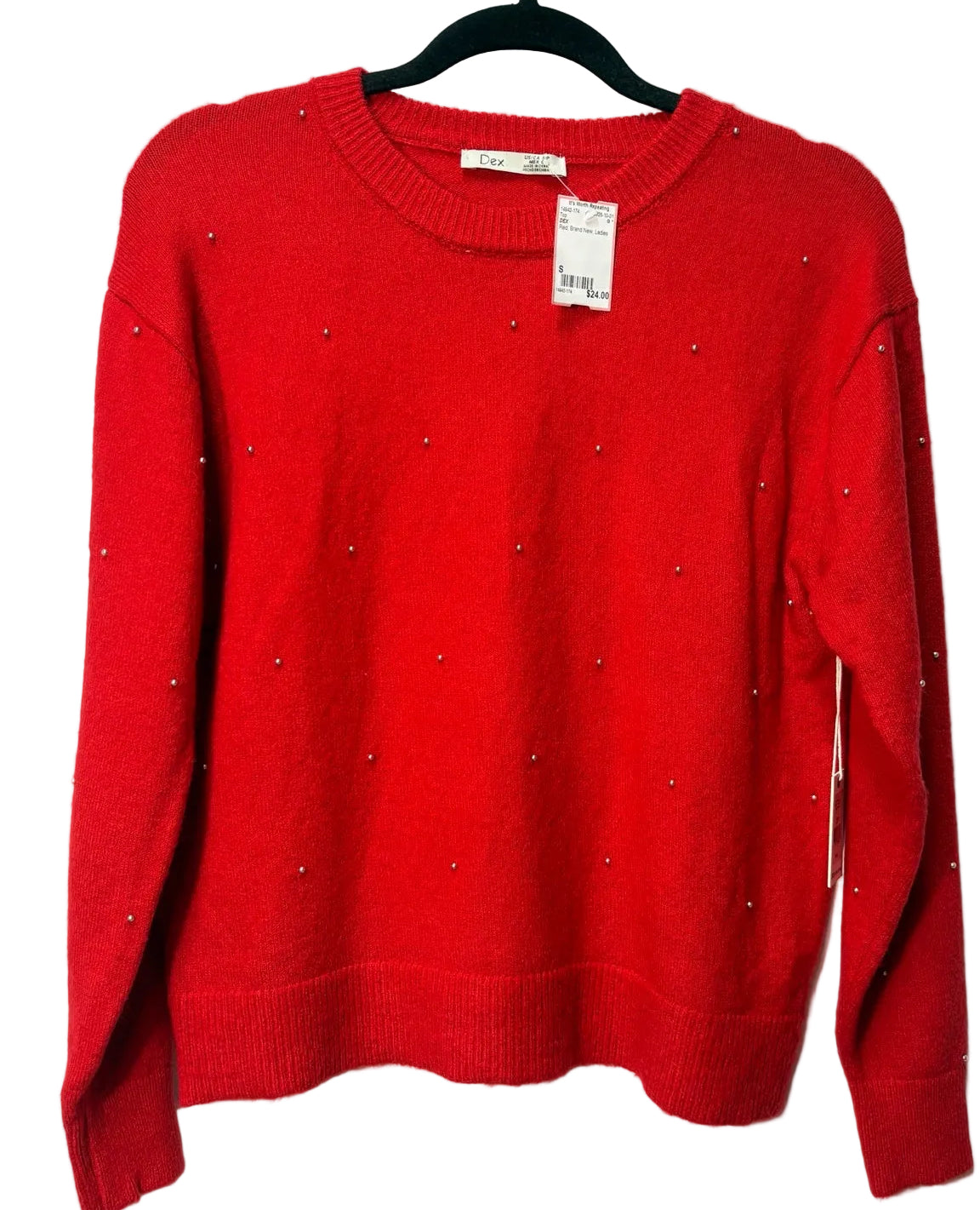 Size S DEX Red Brand New Ladies Top
