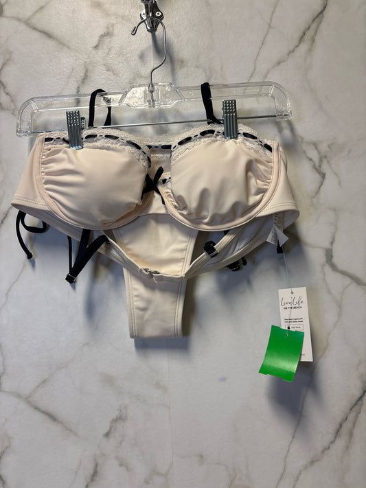 Size L Cupshe Cream Black Brand New Ladies Swimsuit