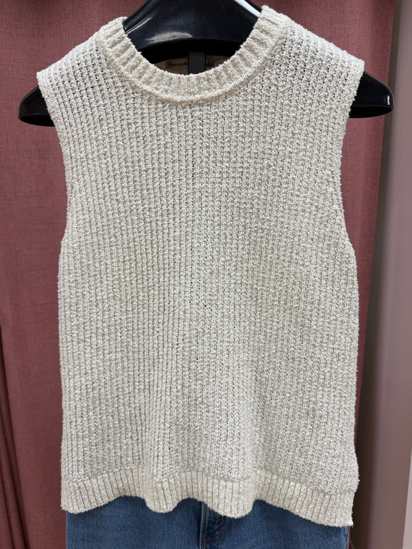 Abercrombie Cream Ladies Vest Size L