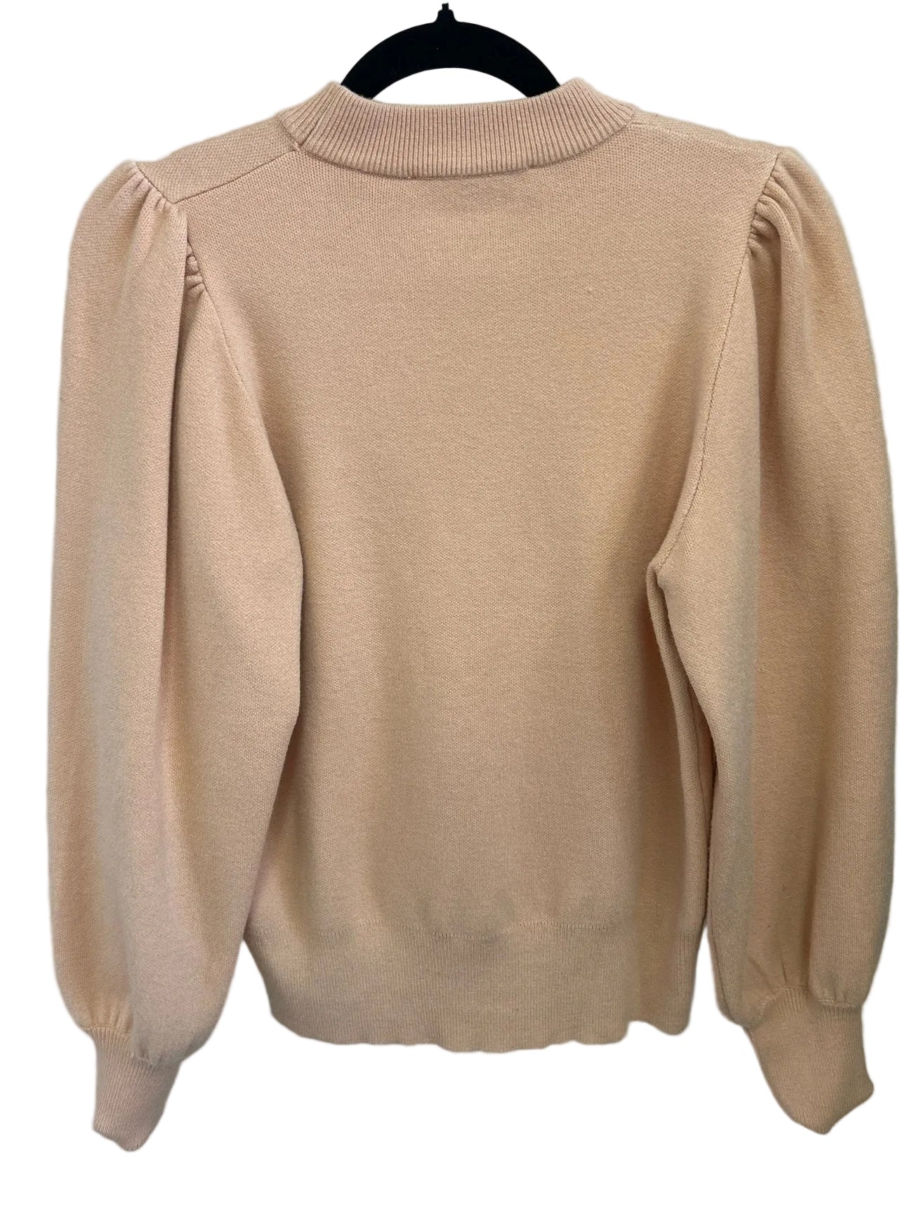 Size M Zara Peach Ladies Long Slvd Top