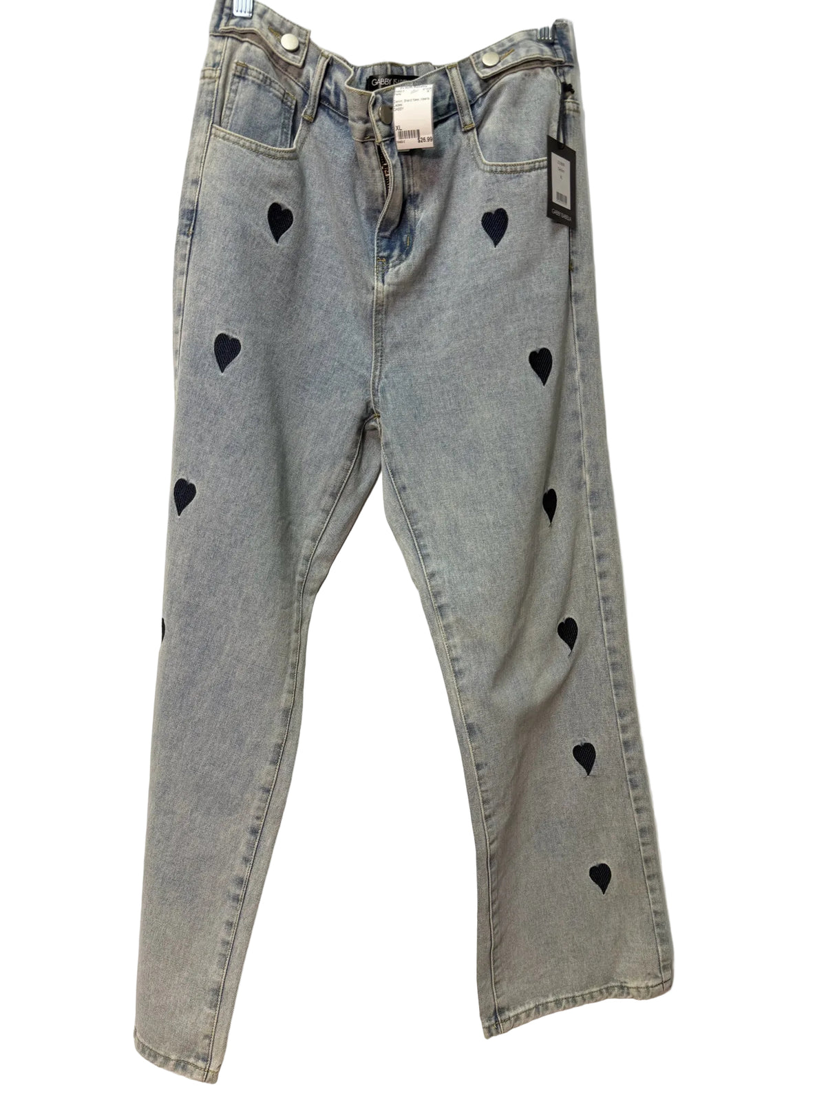 Size XL Denim Brand New Hearts Ladies Pants