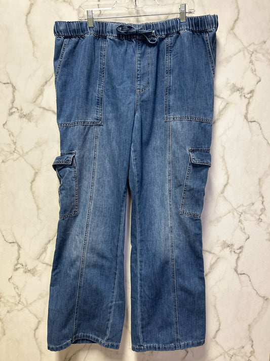 Size 16 Denim CARGO Ladies Pants