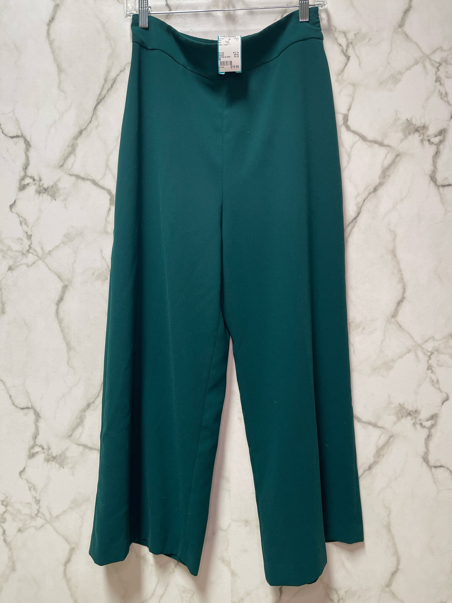 Size M Zara Green Ladies Pants