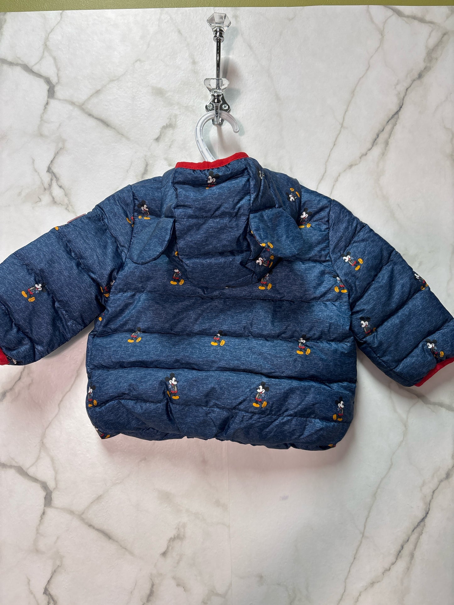 Size 6-12 Gap Blue Mickey Unisex Jacket