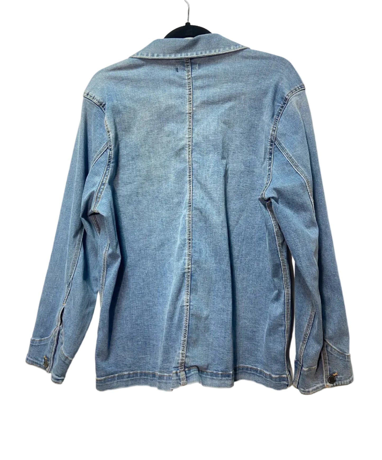 Size L Blue Denim Ladies Jacket