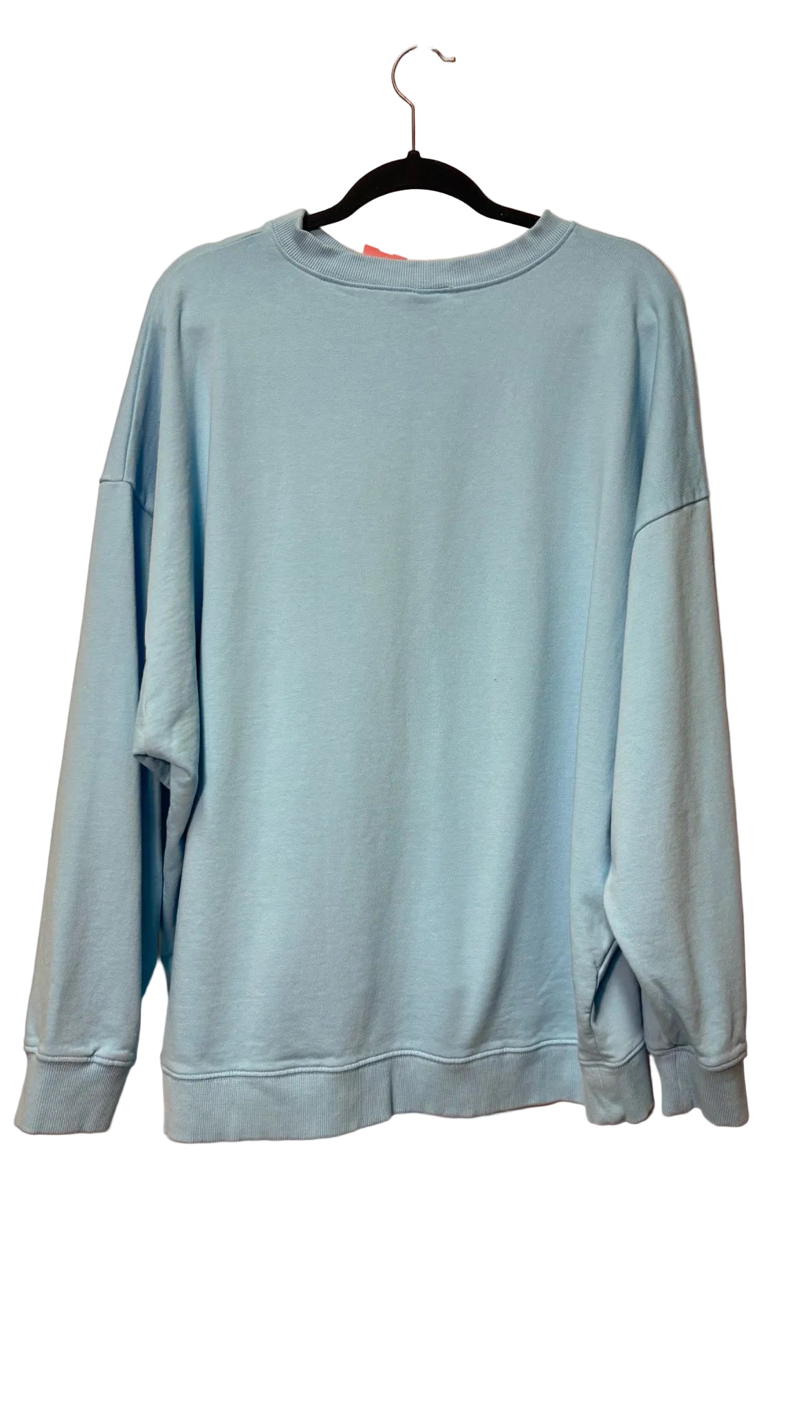 Size 2XL Light Blue Women's Sweatshirt