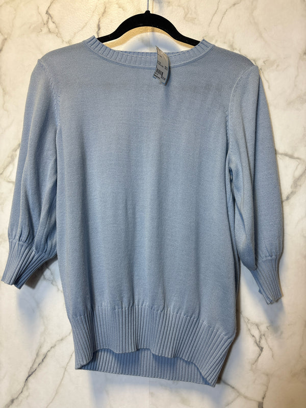 Size L Iris Blue Ladies Top