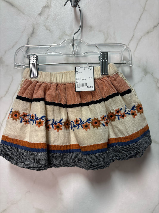 Size 9m Zara Beige Rust Skirtall
