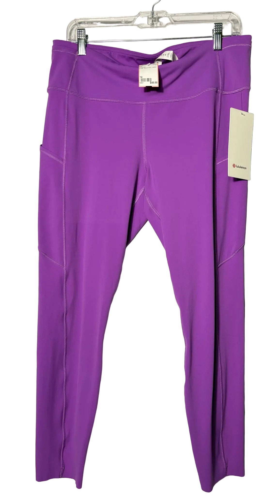 Size 14 Lululemon Purple Brand New Ladies Pants