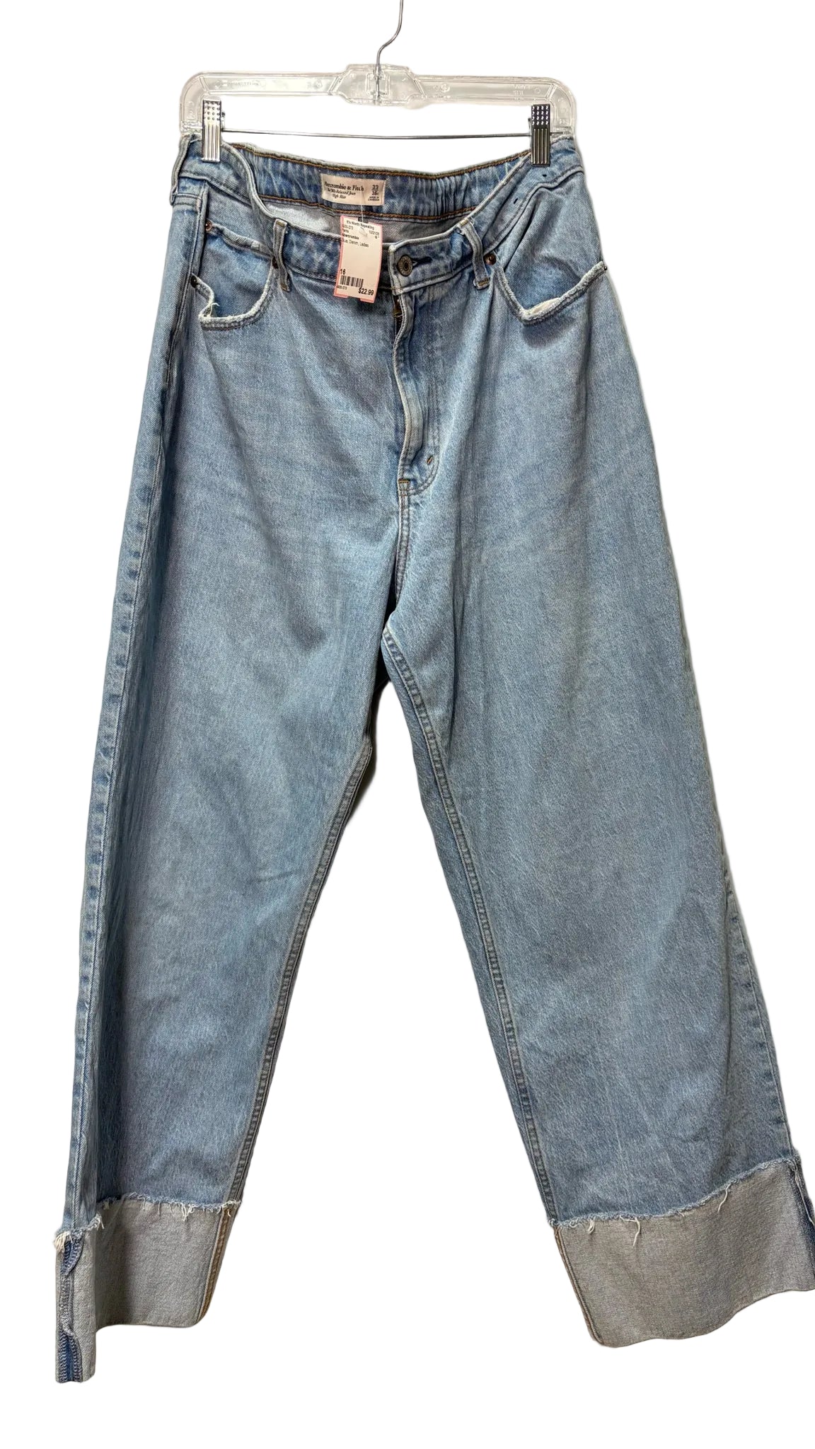 Size 16 Abercrombie Blue Denim Ladies Pants