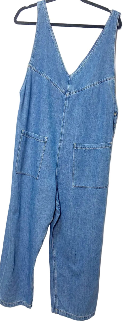 Size L Mavi Blue Denim Women's Overall