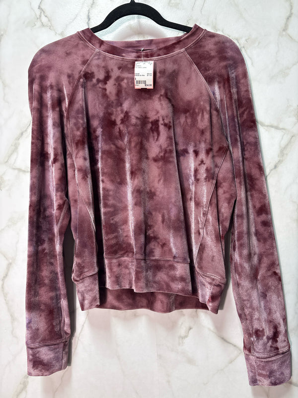Size 8 Lululemon Pink Ladies Velvet Top