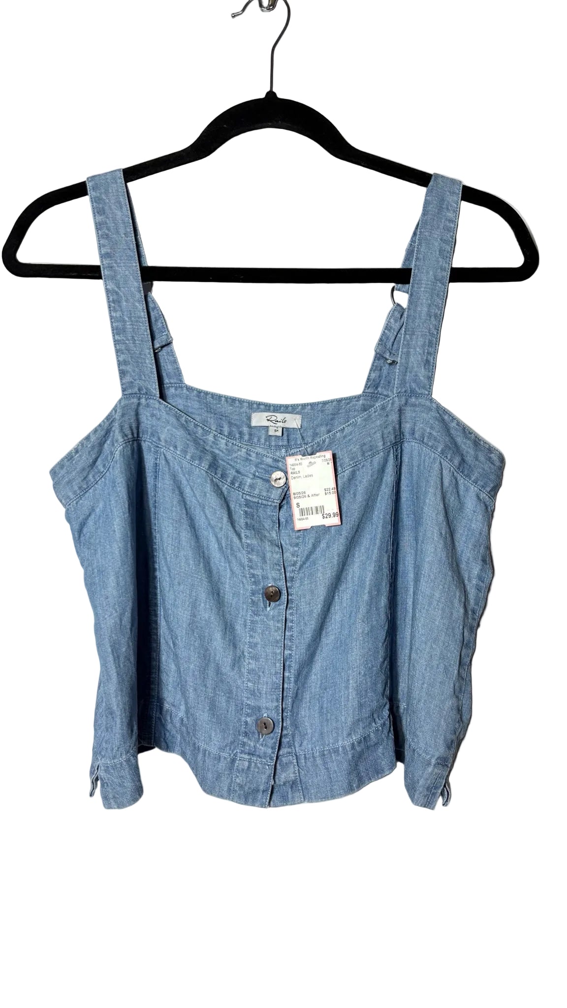 Size S RAILS Denim Ladies Top