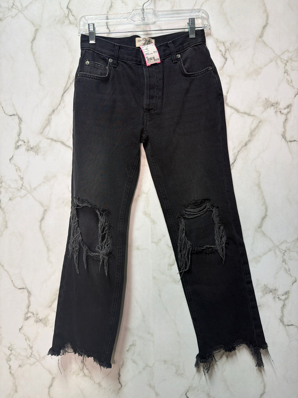 Size 24 Black Ladies Jeans