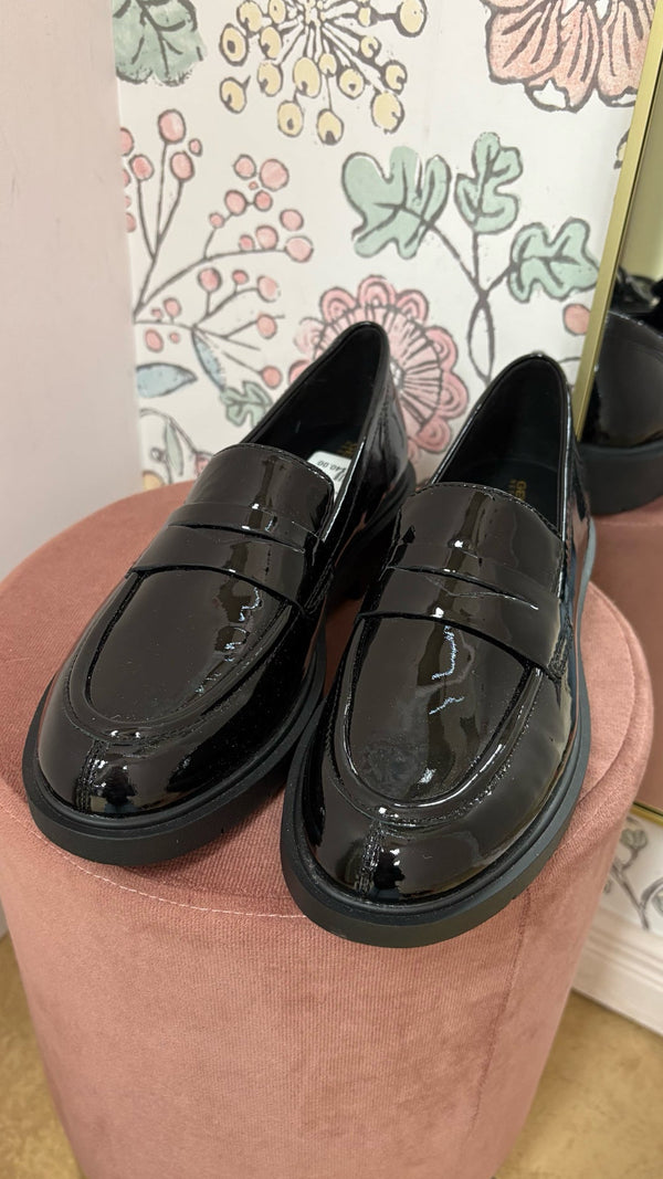 Geox Brown Black Ladies Footwear/Ladies