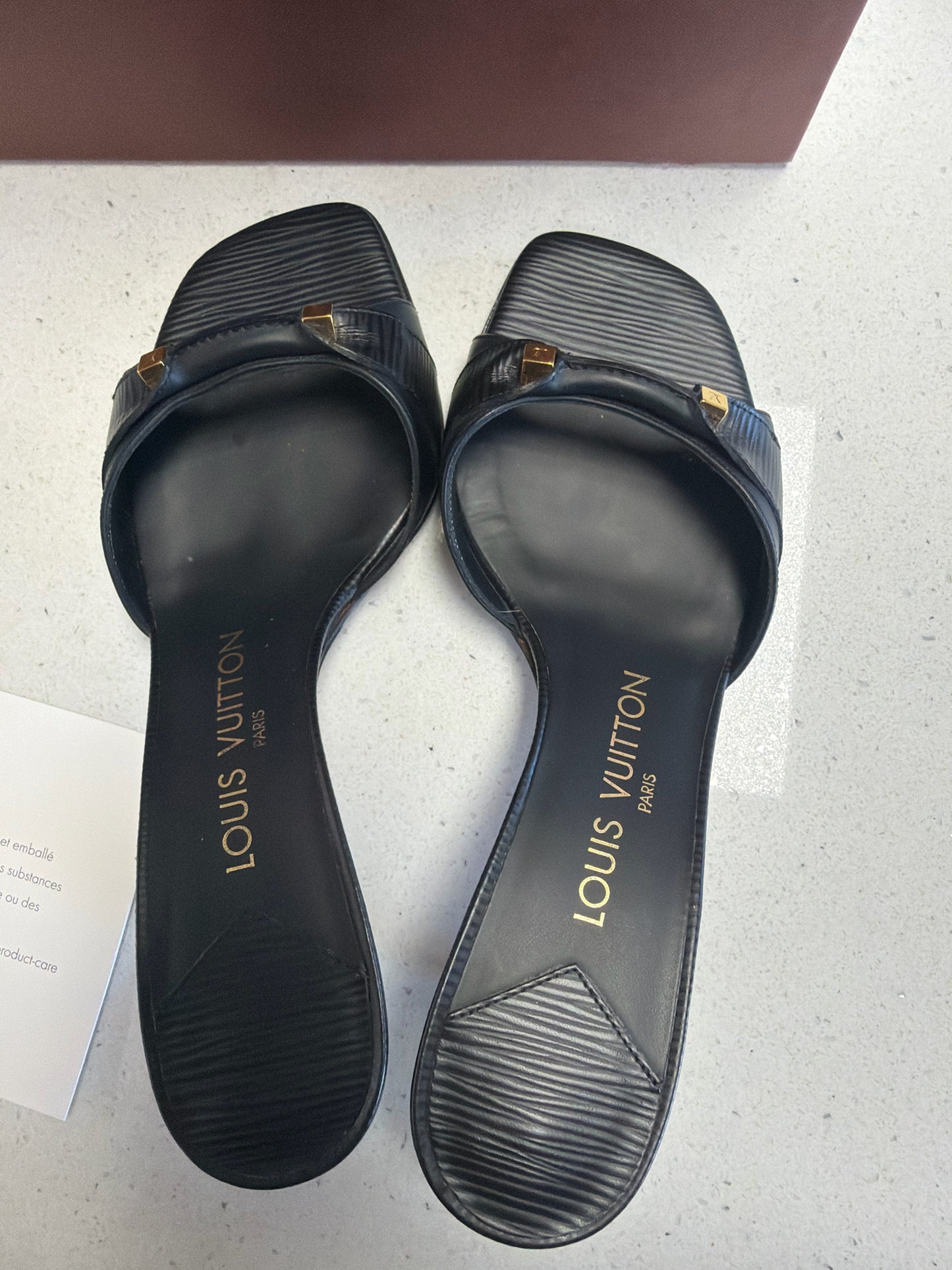 Louis Vuitton Black Ladies Footwear/Ladies