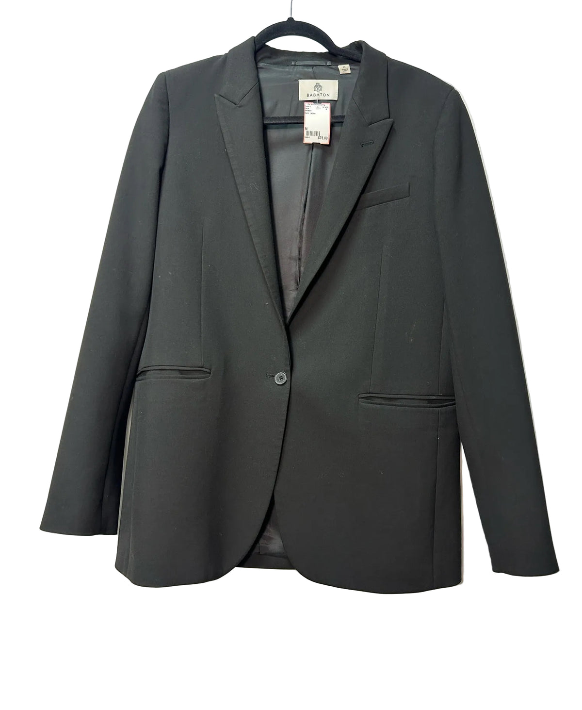Size M Babaton Black Ladies Blazer