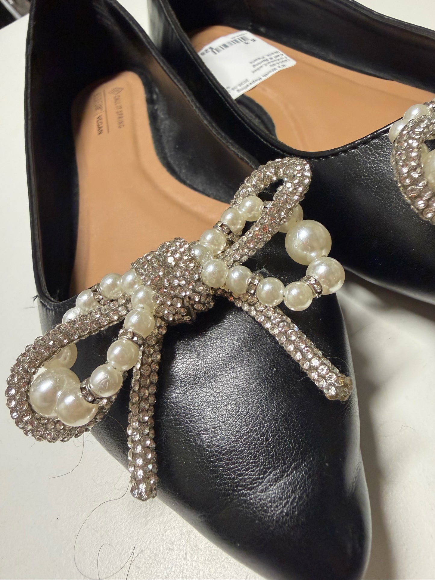 Call It Spring Black Pearls Footwear/Ladies
