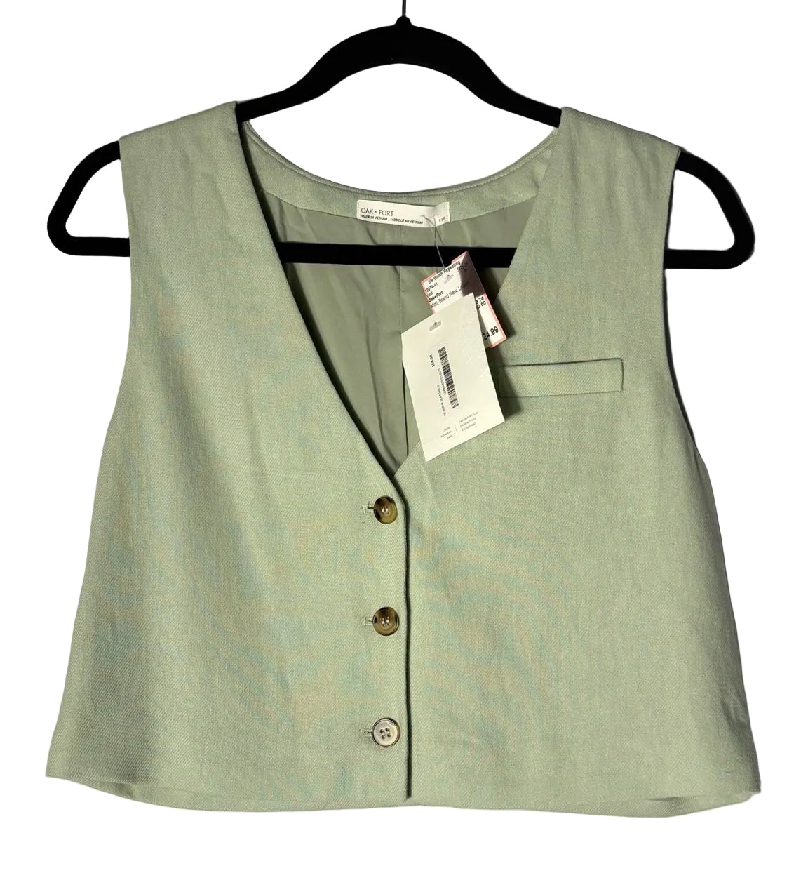 Size S Oak+Fort Mint Brand New Ladies Vest
