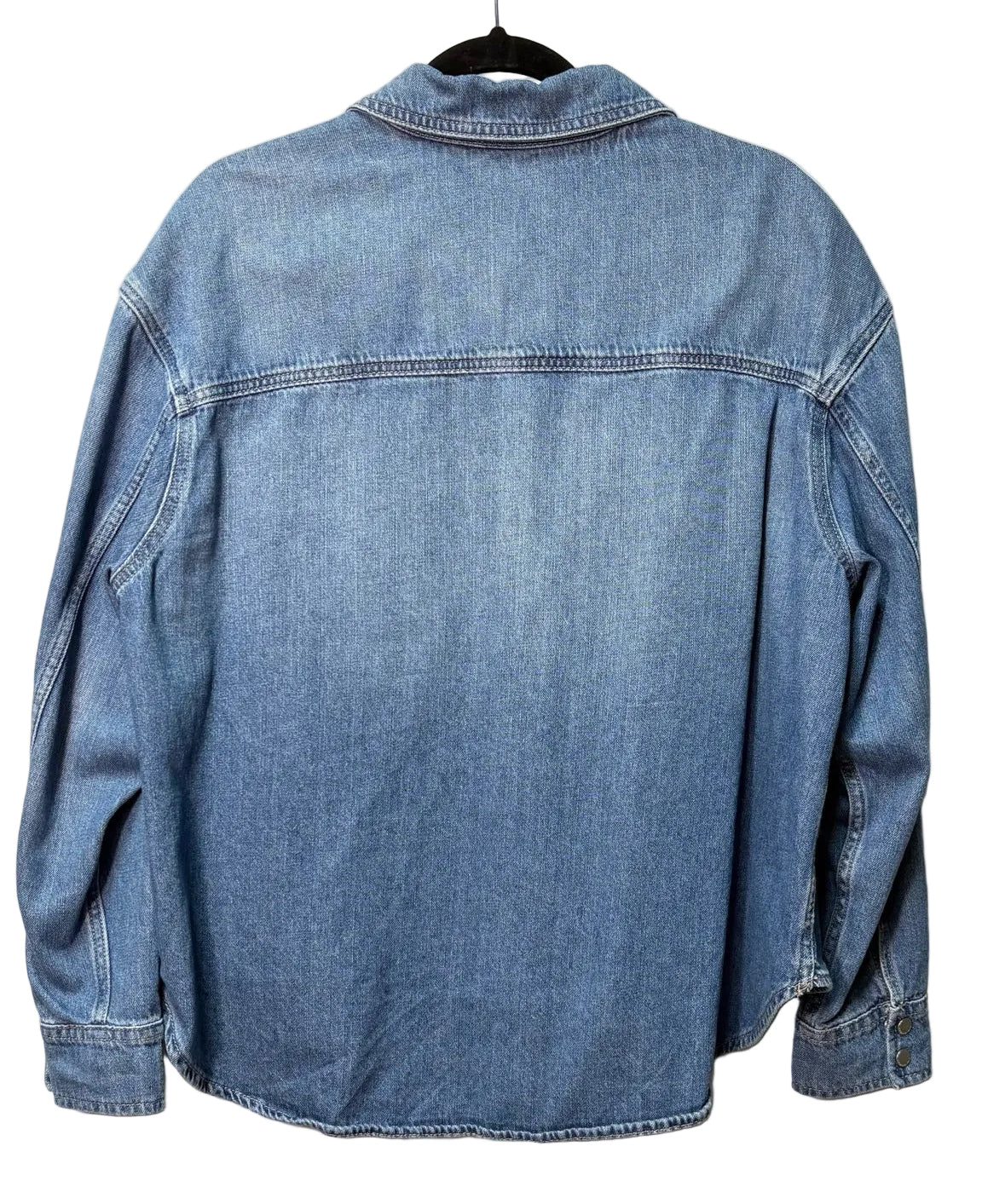 Size XL Calvin Klein Blue Denim Ladies Top
