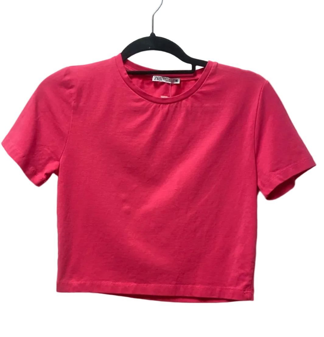 Size M Zara Pink Ladies Top