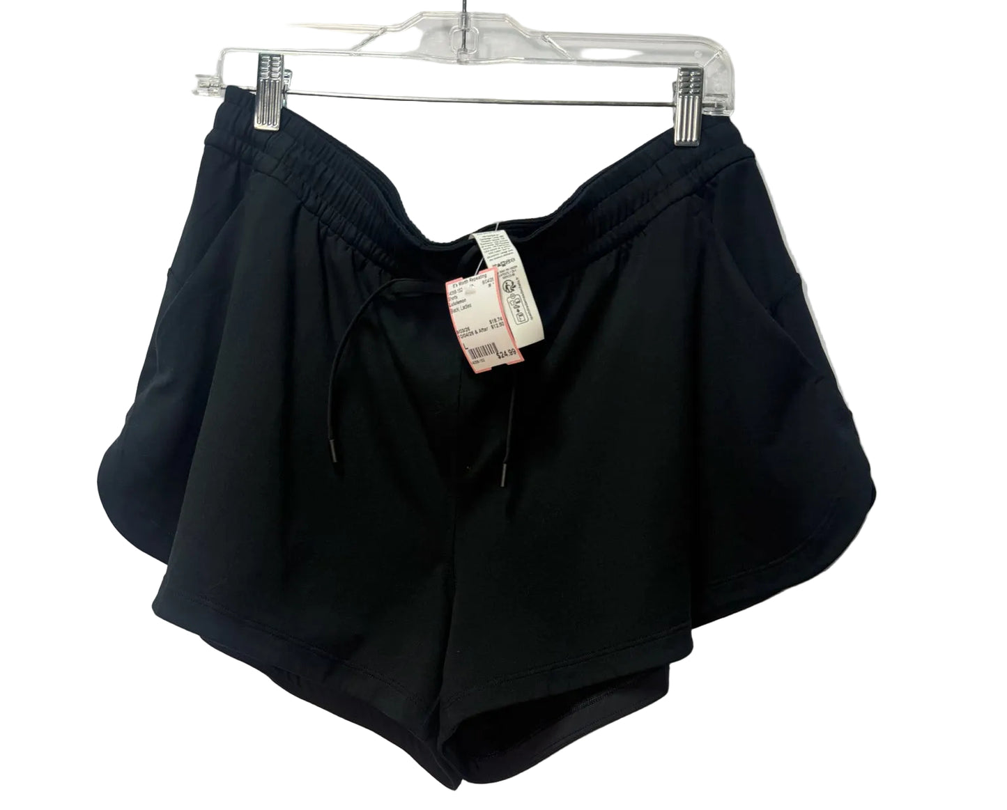 Size L Lululemon Black Ladies Shorts