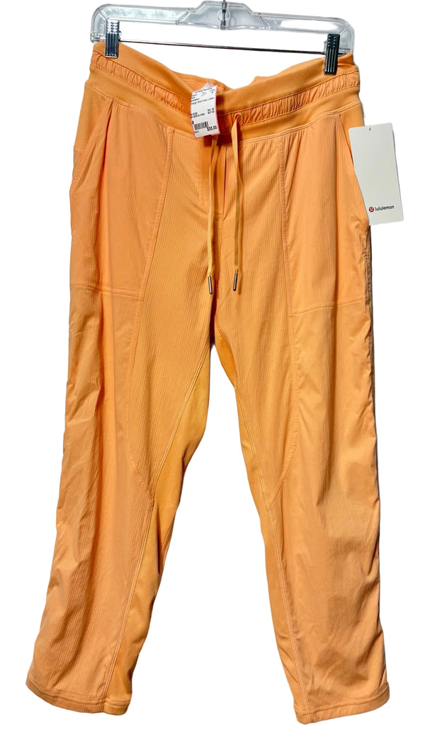 Size 8 Lululemon Orange Brand New Ladies Pants