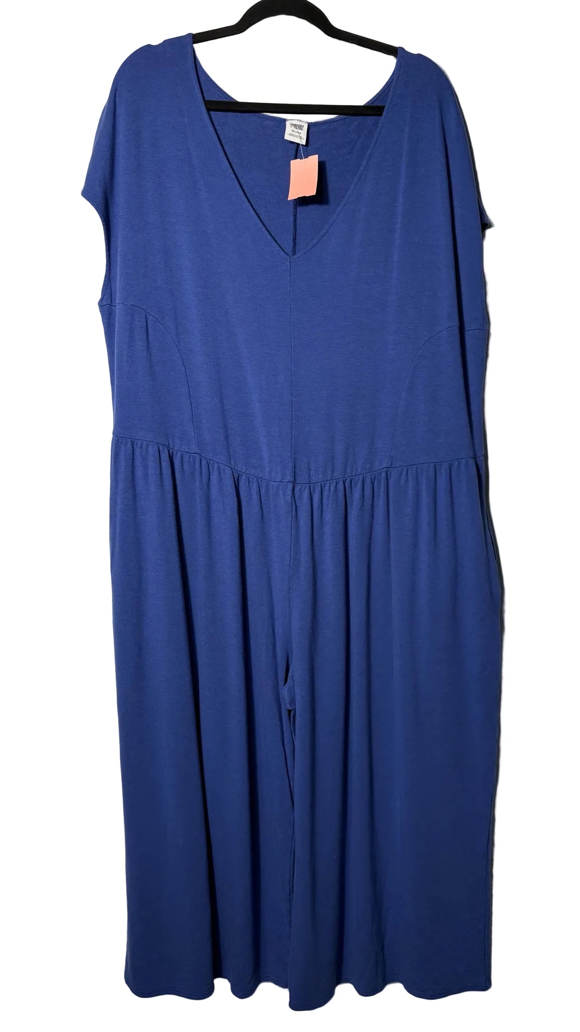 Size 3X Smash + Tess Blue Ladies Romper