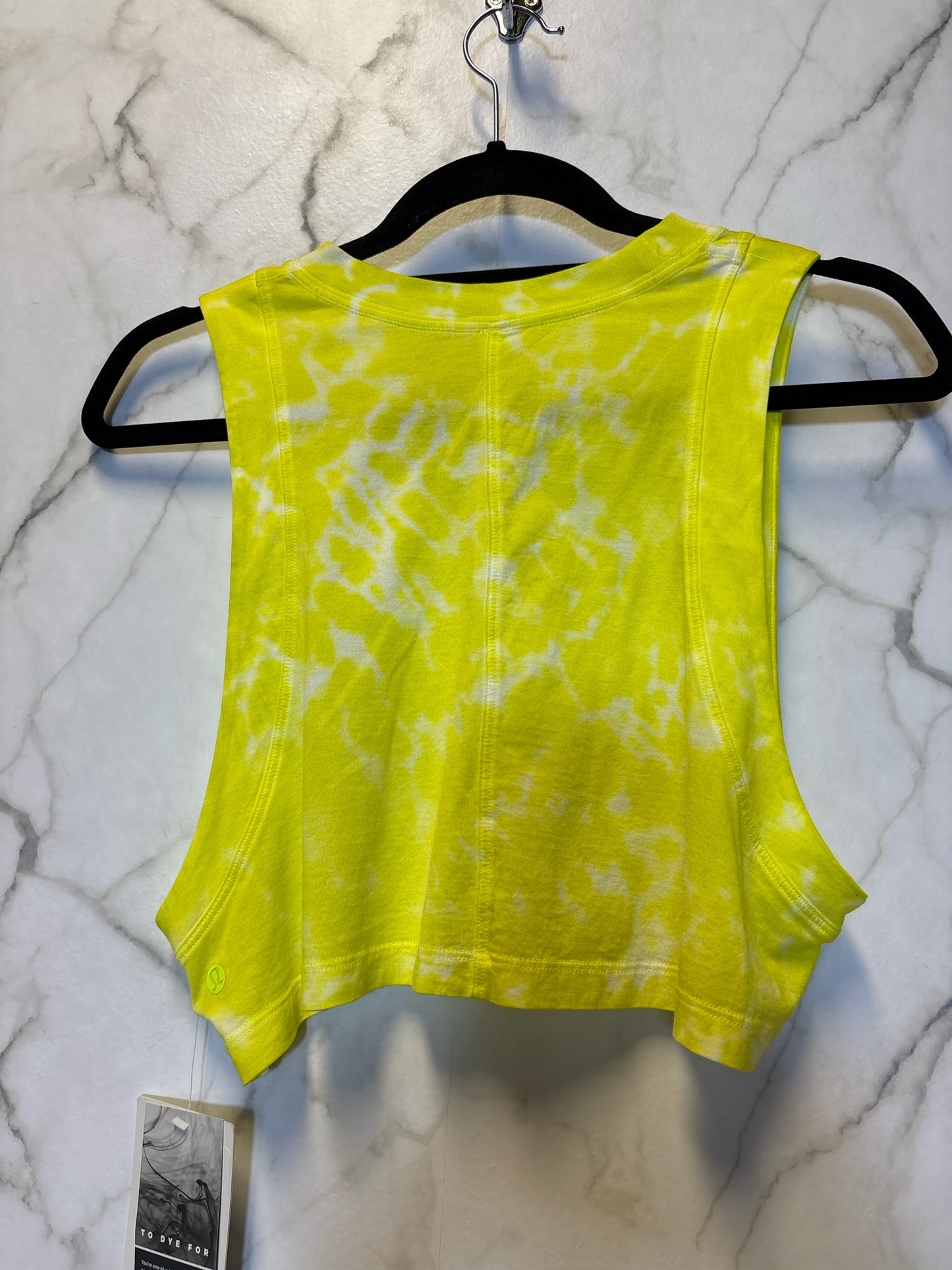 Size 4 Lululemon Green Tie Dye Ladies Brand New Top